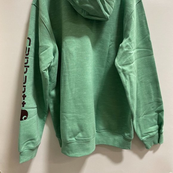 Carhartt Logo Sleeve Graphic Sweatshirt NWT - Picture 4 of 5